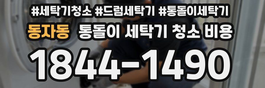 동자동 통돌이 세탁기 청소 비용