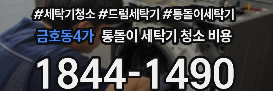 금호동4가 통돌이 세탁기 청소 비용