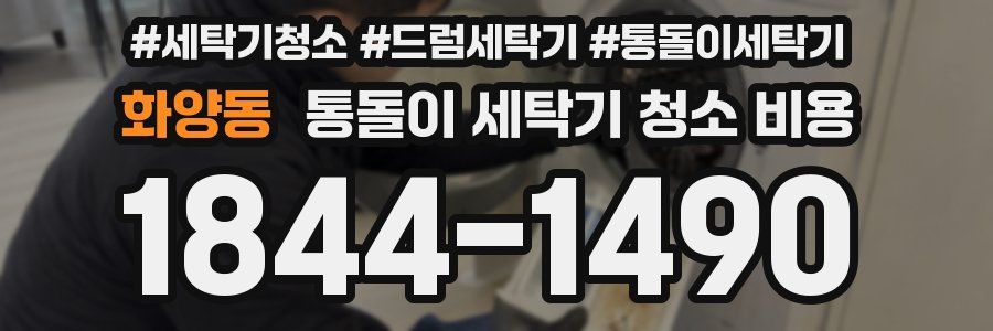 화양동 통돌이 세탁기 청소 비용