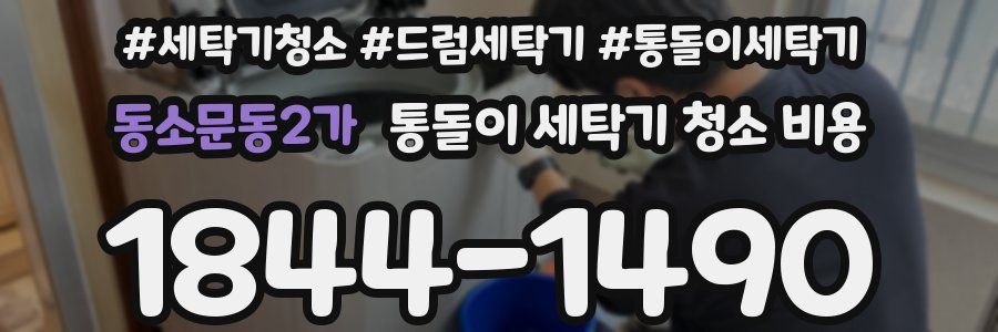 동소문동2가 통돌이 세탁기 청소 비용