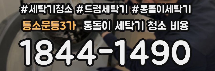 동소문동3가 통돌이 세탁기 청소 비용
