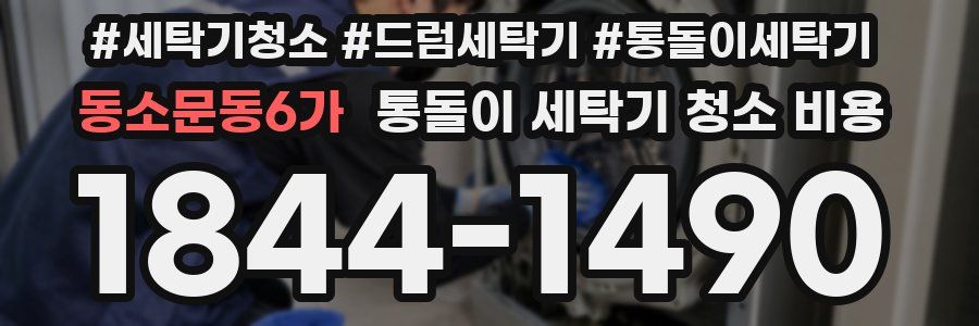 동소문동6가 통돌이 세탁기 청소 비용