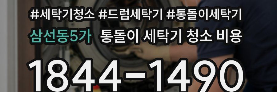 삼선동5가 통돌이 세탁기 청소 비용