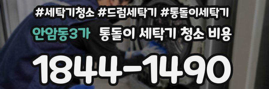 안암동3가 통돌이 세탁기 청소 비용