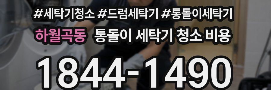 하월곡동 통돌이 세탁기 청소 비용