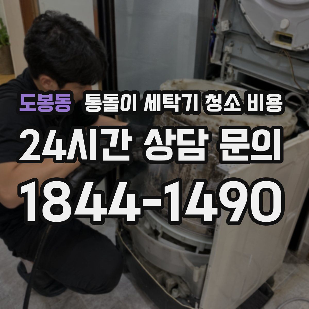 도봉동 통돌이 세탁기 청소 비용