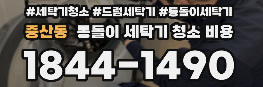 증산동 통돌이 세탁기 청소 비용