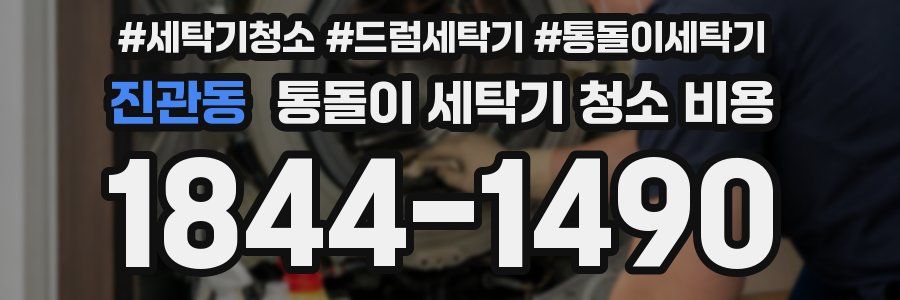 진관동 통돌이 세탁기 청소 비용