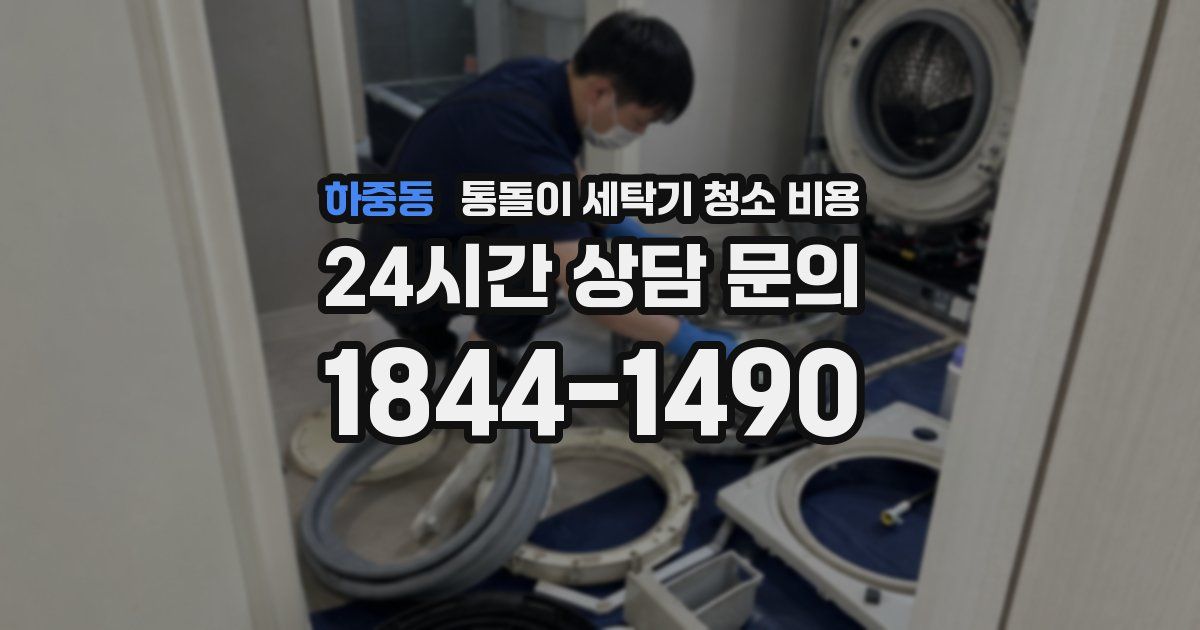 하중동 통돌이 세탁기 청소 비용