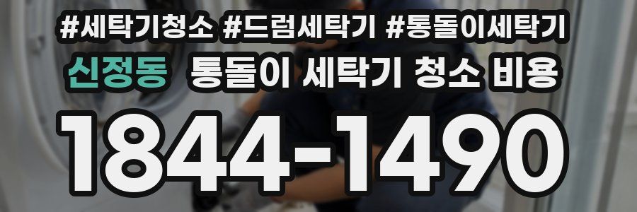 신정동 통돌이 세탁기 청소 비용