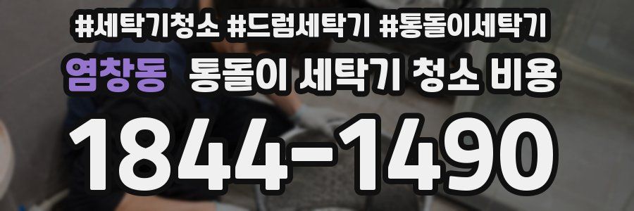 염창동 통돌이 세탁기 청소 비용