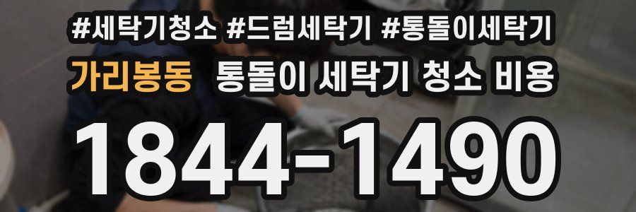가리봉동 통돌이 세탁기 청소 비용
