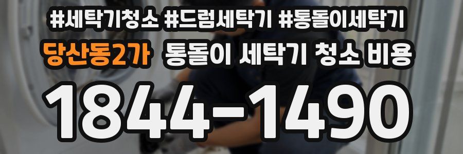 당산동2가 통돌이 세탁기 청소 비용