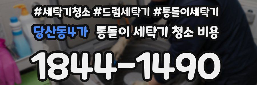 당산동4가 통돌이 세탁기 청소 비용
