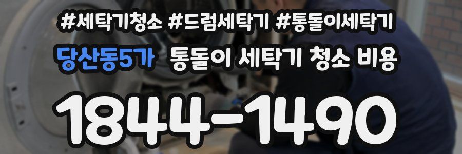 당산동5가 통돌이 세탁기 청소 비용