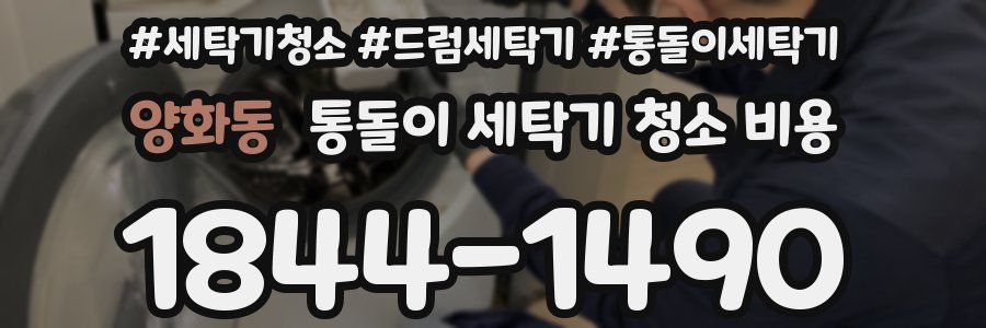 양화동 통돌이 세탁기 청소 비용