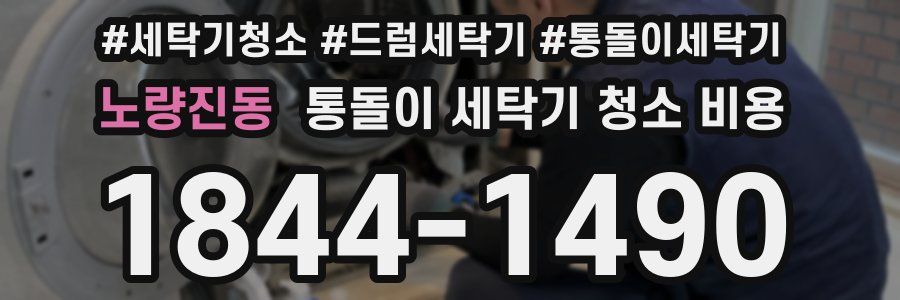 노량진동 통돌이 세탁기 청소 비용