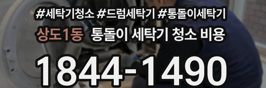 상도1동 통돌이 세탁기 청소 비용