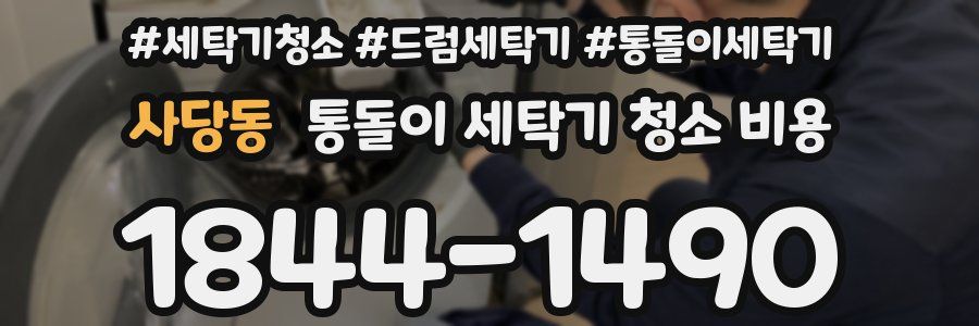 사당동 통돌이 세탁기 청소 비용