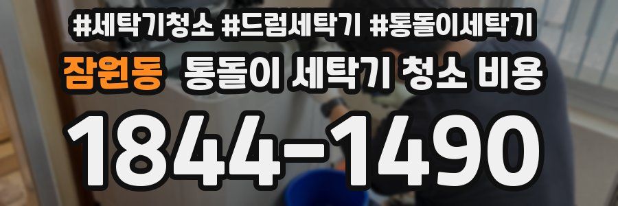 잠원동 통돌이 세탁기 청소 비용