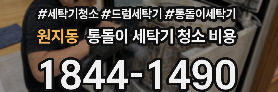 원지동 통돌이 세탁기 청소 비용