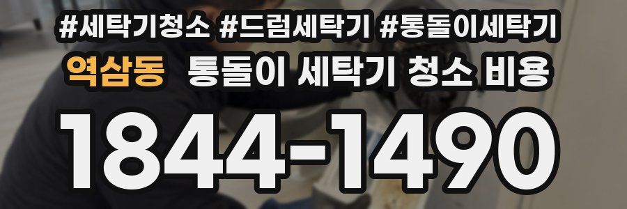 역삼동 통돌이 세탁기 청소 비용