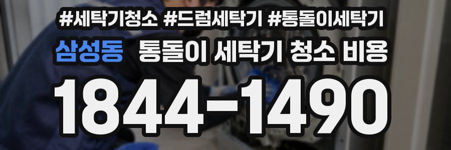 삼성동 통돌이 세탁기 청소 비용