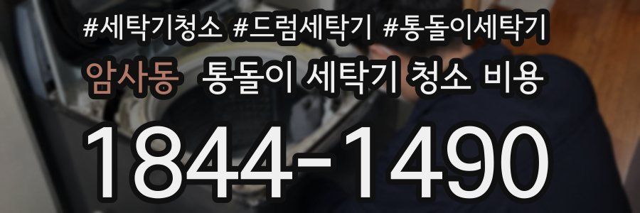 암사동 통돌이 세탁기 청소 비용