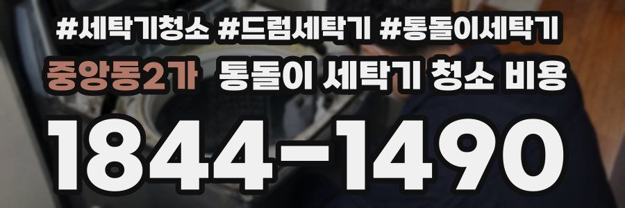 중앙동2가 통돌이 세탁기 청소 비용