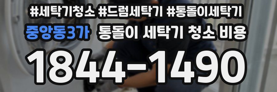 중앙동3가 통돌이 세탁기 청소 비용