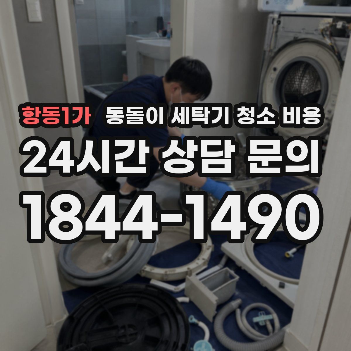 항동1가 통돌이 세탁기 청소 비용