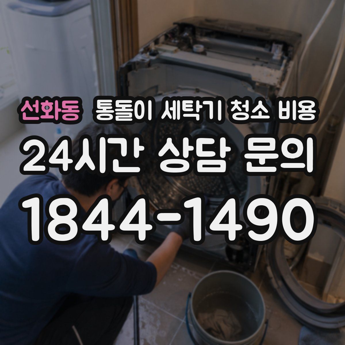 선화동 통돌이 세탁기 청소 비용