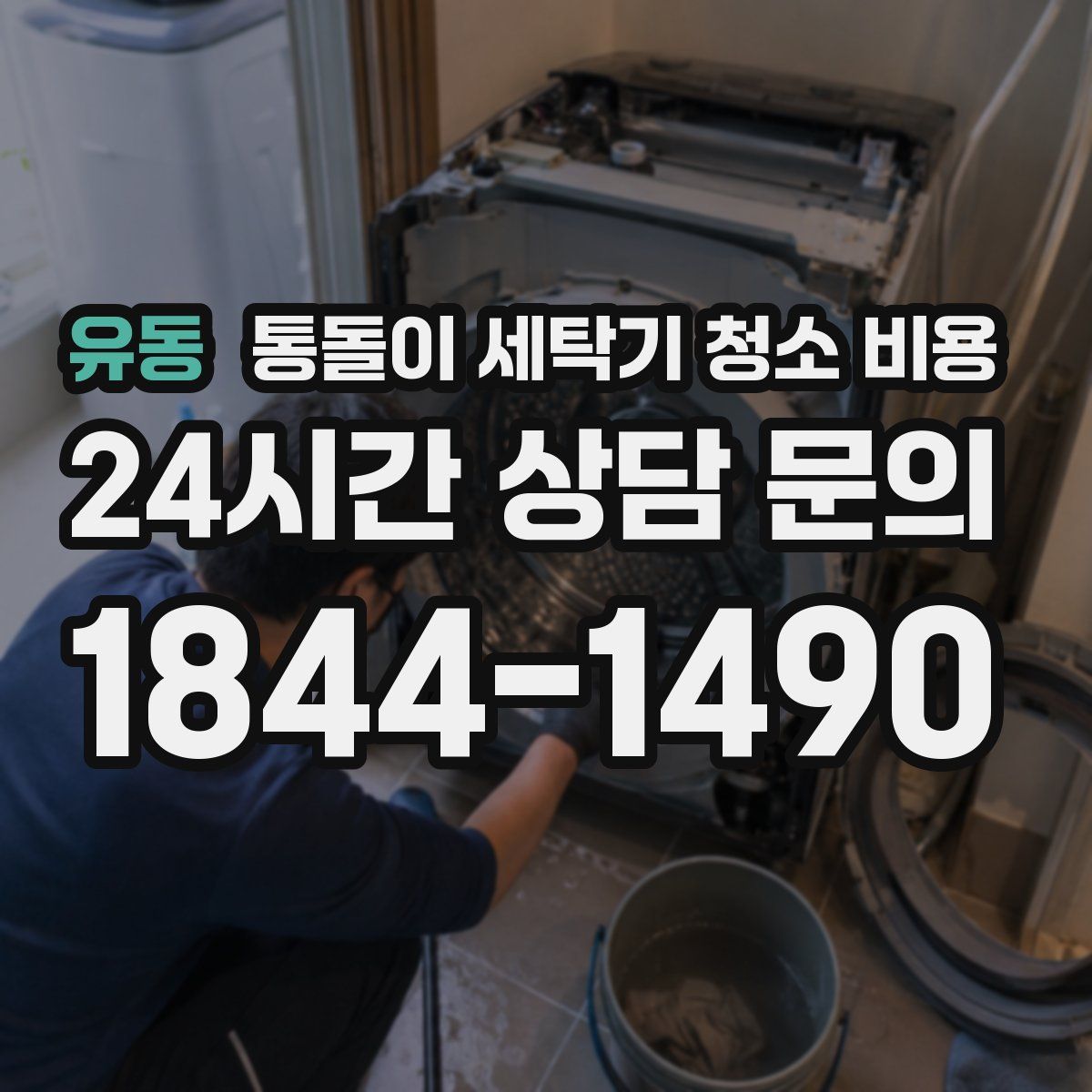 유동 통돌이 세탁기 청소 비용