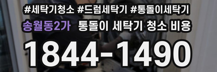 송월동2가 통돌이 세탁기 청소 비용