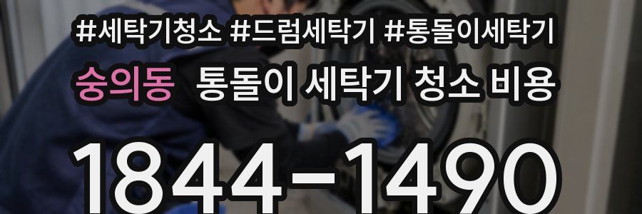 숭의동 통돌이 세탁기 청소 비용