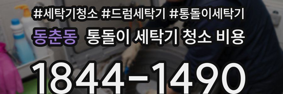 동춘동 통돌이 세탁기 청소 비용