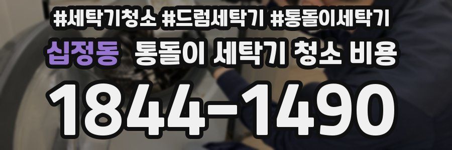 십정동 통돌이 세탁기 청소 비용
