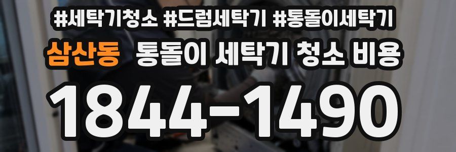 삼산동 통돌이 세탁기 청소 비용