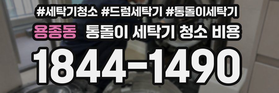 용종동 통돌이 세탁기 청소 비용