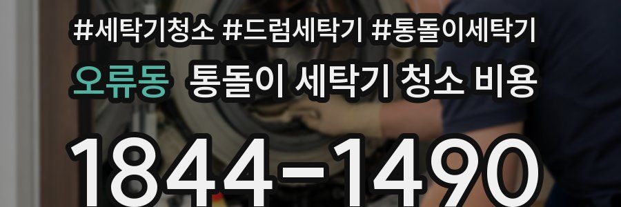 오류동 통돌이 세탁기 청소 비용
