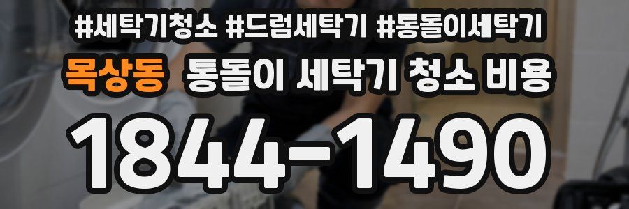 목상동 통돌이 세탁기 청소 비용