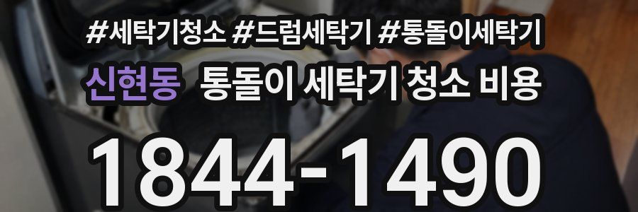 신현동 통돌이 세탁기 청소 비용