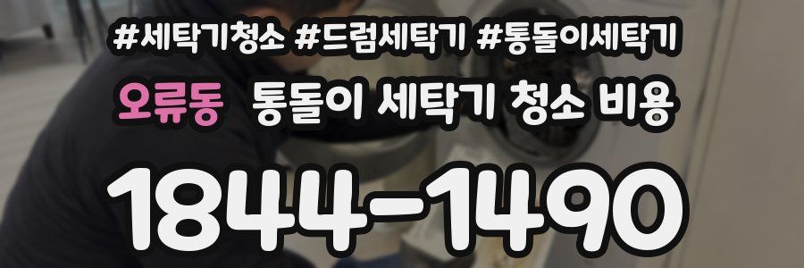 오류동 통돌이 세탁기 청소 비용