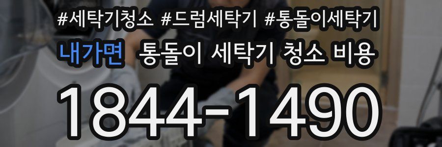 내가면 통돌이 세탁기 청소 비용