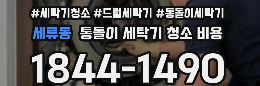 세류동 통돌이 세탁기 청소 비용