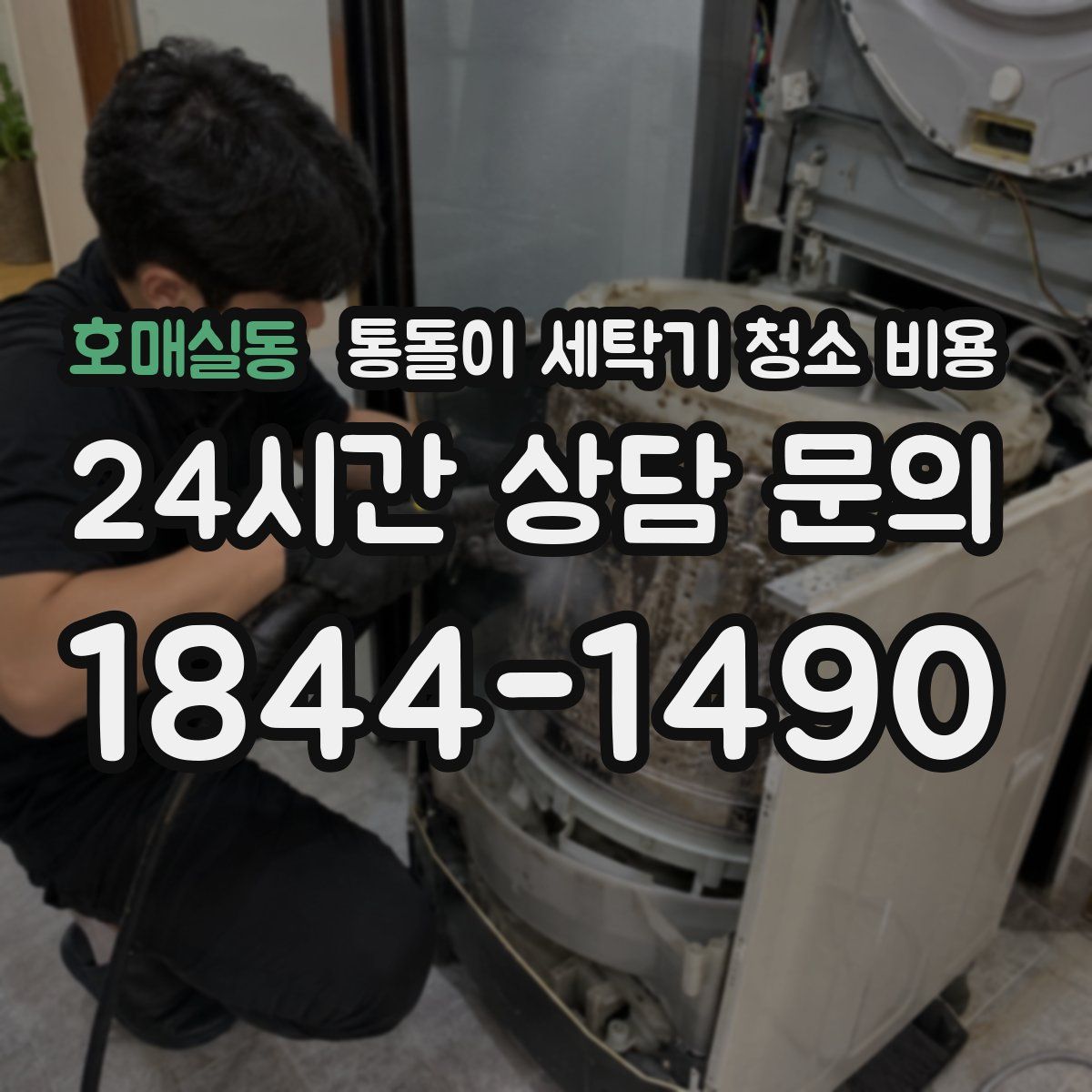 호매실동 통돌이 세탁기 청소 비용