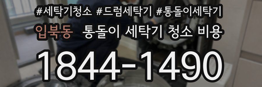 입북동 통돌이 세탁기 청소 비용