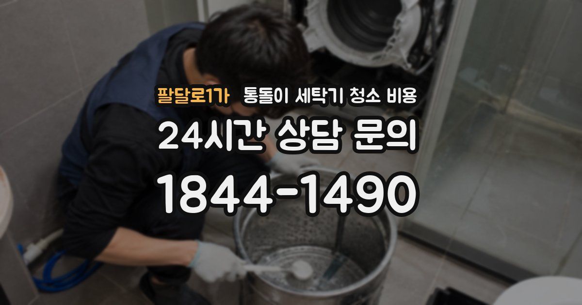 팔달로1가 통돌이 세탁기 청소 비용