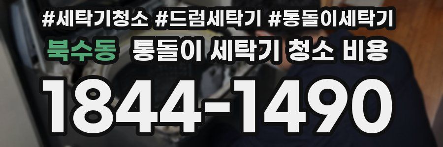 북수동 통돌이 세탁기 청소 비용