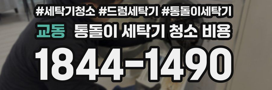 교동 통돌이 세탁기 청소 비용